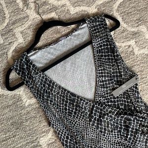 Tart Collect.,New wtag,snakeskin faux wrap dress